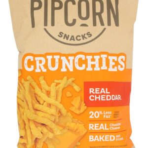 PIPCORN: Cheddar Crunchies, 7 oz