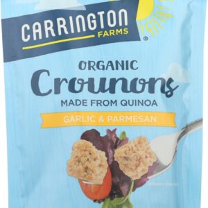 CARRINGTON FARMS: Organic Crounons Garlic and Parmesan, 4.75 oz