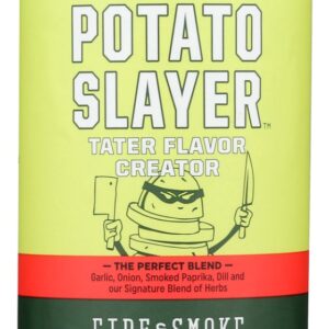 FIRE AND SMOKE: Potato Slayer Potato Seasoning, 10 oz