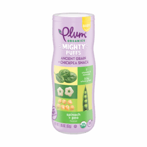 PLUM ORGANICS: Mighty Puffs Spinach Pea, 1.85 oz