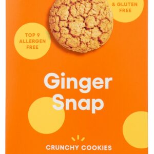 PARTAKE FOODS: Crunchy Ginger Snap Cookies, 5.5 oz