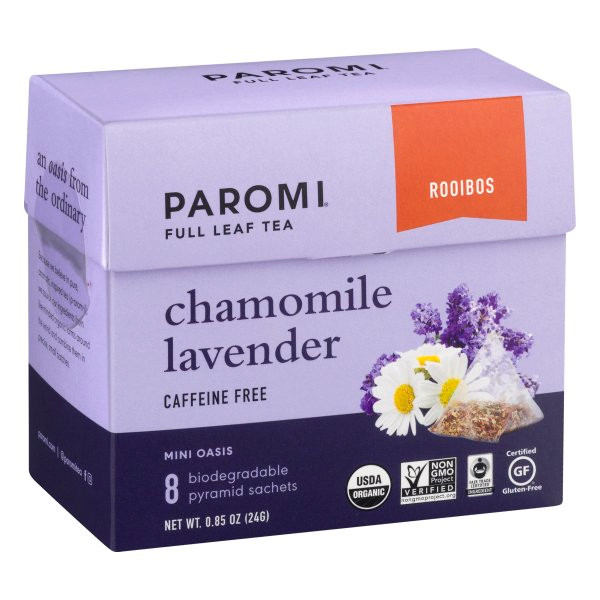 PAROMI TEA: Chamomile Lavender Tea, 8 bg