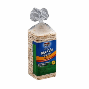 PASKESZ: Rice Cake Squares Original, 4.9 oz