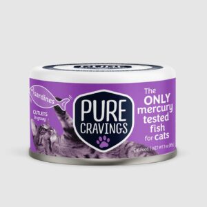 PURE CRAVINGS: Sardines Cutlets in Gravy, 3 oz