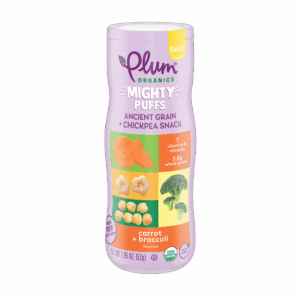PLUM ORGANICS: Mighty Puffs Carrot Broccoli, 1.85 oz