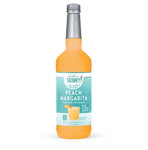 SKINNY SYRUPS: Natural Peach Margarita, 32 fl oz