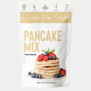 PANCAKES FROM SCRATCH: Vegan Pancake and Waffle Mix, 10 oz
