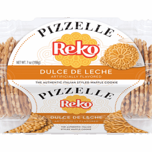 REKO: Cookie Pizzelle Caramel, 7 oz