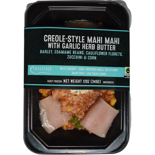 PRISTINE SEAFOODS: Mahi Meal Creole Style, 12 oz