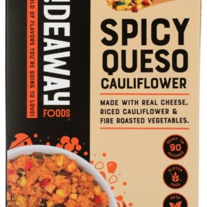 SIDEAWAY FOODS: Spicy Queso Cauliflower, 8.5 oz