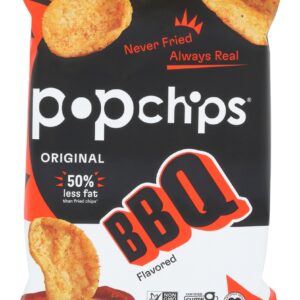 POPCHIPS: BBQ Potato Chips, 5 oz