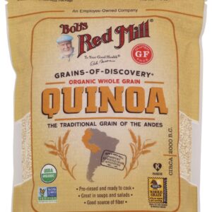 BOBS RED MILL: Organic Quinoa Grain, 26 oz
