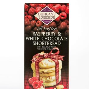 DUNCAN: All Butter Raspberry and White Chocolate Shortbread, 7.3 oz