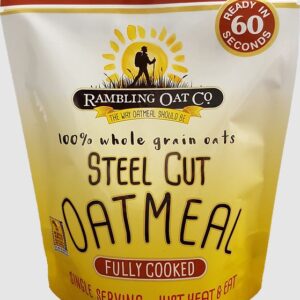 RAMBLING OAT COMPANY: Steel Cut Oatmeal Maple Brown Sugar, 9.1 oz