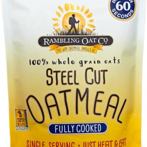 RAMBLING OAT COMPANY: Steel Cut Oatmeal Original, 9.1 oz