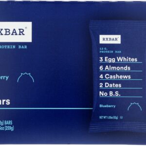 RXBAR: Blueberry Protein Bars, 5 pk