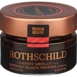 ROTHSCHILD: Cherry Merlot Smoked Black Pepper Spread, 4.7 oz