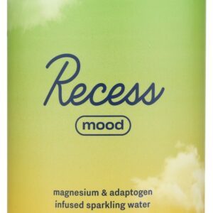 RECESS: Lime Citrus Mood Sparkling Water, 12 fl oz