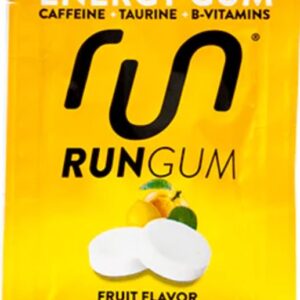 RUN GUM: Fruit Energy Gum, 1 pk