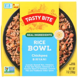 TASTY BITE: Chickpea Biryani Rice Bowl, 7 oz