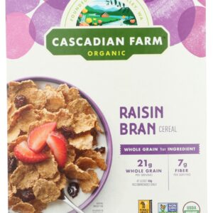 CASCADIAN FARM: Raisin Bran Cereal, 12 oz