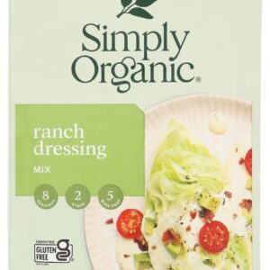 SIMPLY ORGANIC: Ranch Salad Dressing Mix, 1 oz