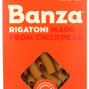 BANZA: Rigatoni Pasta, 8 oz
