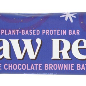 RAW REV: Double Chocolate Brownie Batter Vegan Protein Bar, 1.6 oz