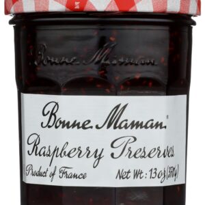 BONNE MAMAN: Raspberry Preserves, 13 oz