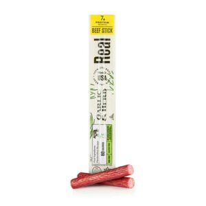 REAL SNACKS: Garlic Herb Beef Stick, 1 oz