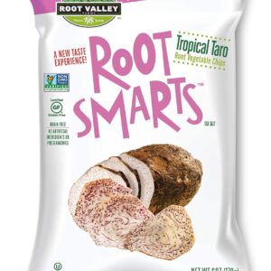ROOT SMARTS: Tropical Taro Root Chips, 6 oz