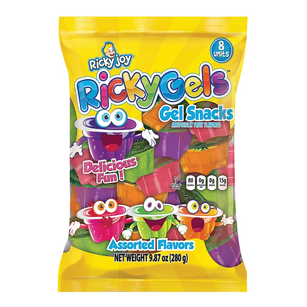 RICKY JOY: Assorted Gels, 9.87 oz