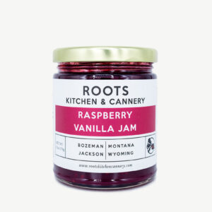 ROOTS KITCHEN & CANNERY: Raspberry Vanilla Jam, 9.5 oz