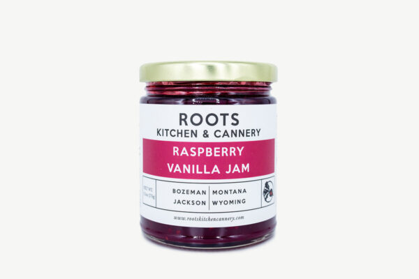 ROOTS KITCHEN & CANNERY: Raspberry Vanilla Jam, 9.5 oz