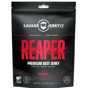 SAVAGE JERKY CO: Reaper Premium Beef Jerky, 2 oz