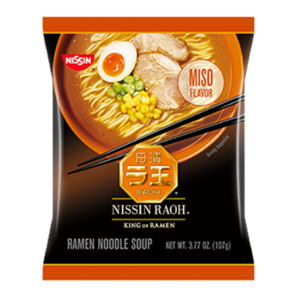 NISSIN: Soup Raoh Umami Miso, 3.77 oz