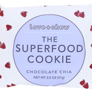 LOVE CHEW: Chocolate Chia Cookie, 2 oz