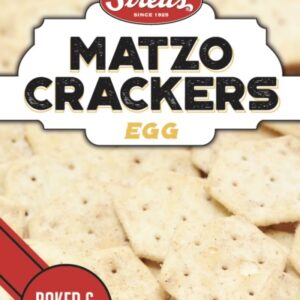 STREITS: Egg Matzo Crackers, 8 oz