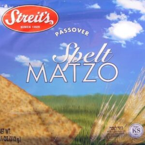 STREITS: Spelt Matzo Passover, 11 oz