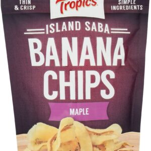SUN TROPICS: Maple Banana Chips, 5.1 oz