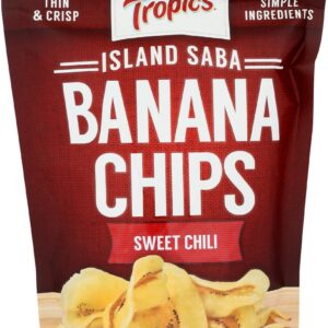 SUN TROPICS: Sweet Chili Banana Chips, 5.1 oz