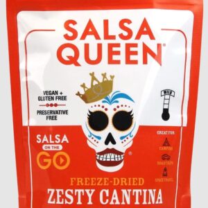 SALSA QUEEN: Freeze Dried Zesty Cantina Salsa, 0.6 oz