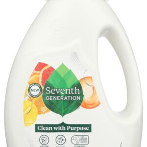 SEVENTH GENERATION: Liquid Laundry Detergent Fresh Citrus, 45 fo