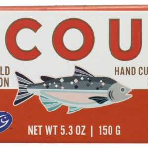 SCOUT: Smoked Wild Pink Salmon, 5.3 oz
