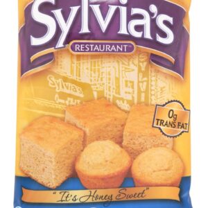 SYLVIAS: Golden Cornbread and Muffin Mix, 8.5 oz