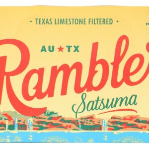 RAMBLER: Satsuma Sparkling Water 8Pk, 96 fl oz
