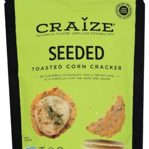 CRAIZE: Seeded Toasted Corn Cracker, 1.75 oz