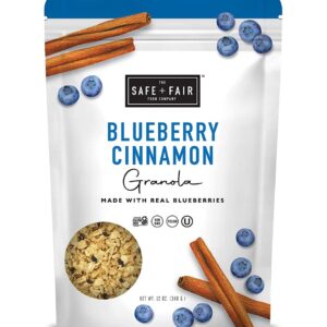 THE SAFE AND FAIR FOOD COMPANY: Granola Blueberry Cinnamon, 12 oz