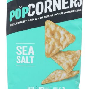 POPCORNERS: Sea Salt Popped Corn Snack, 7 oz