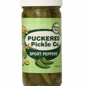 PUCKERED PICKLE: Sport Peppers, 8 oz